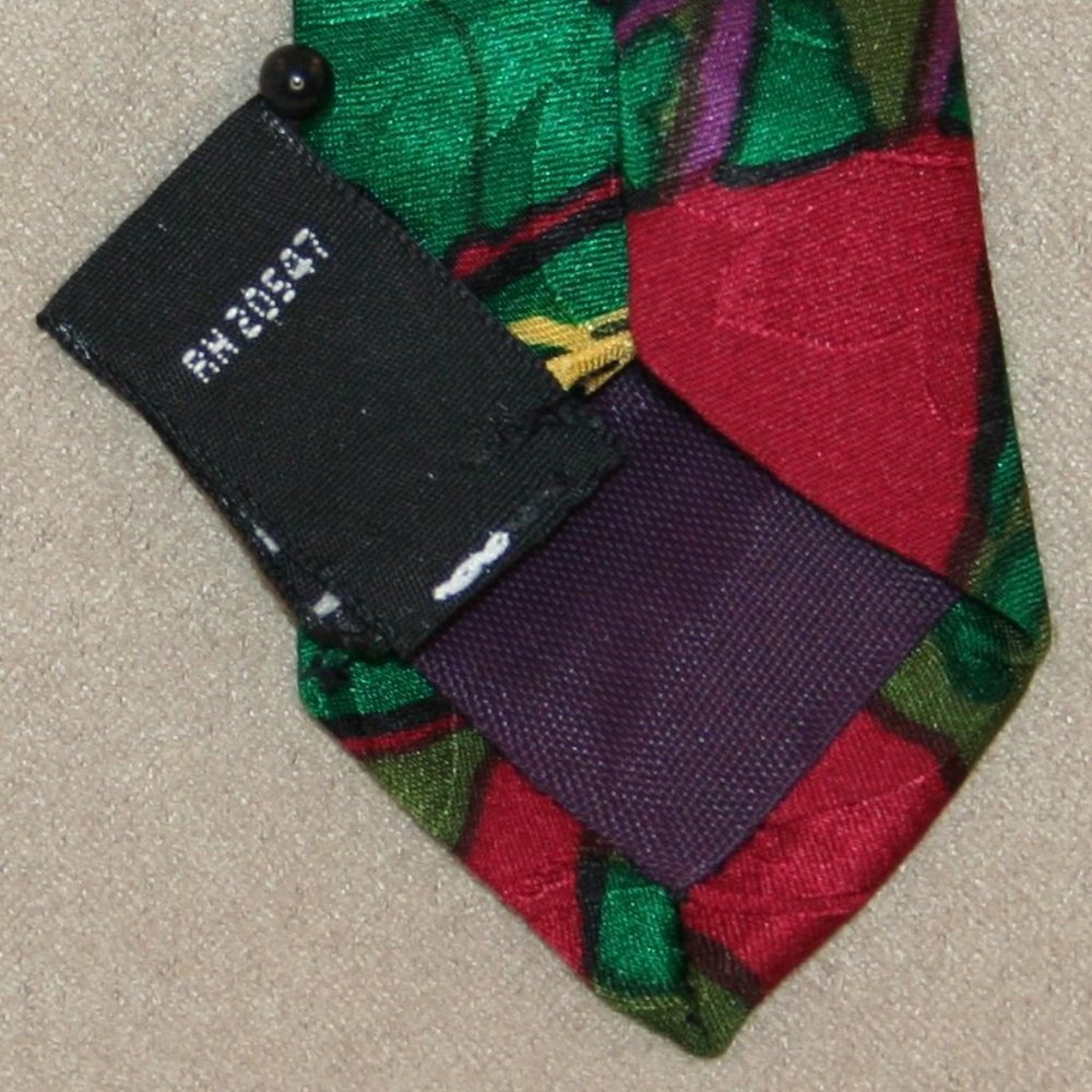 Bergere Floral Silk Tie - Picture 6 of 6